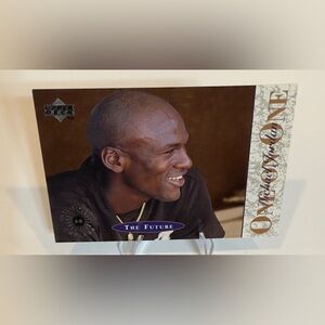 1995 Upper Deck The Future Trading Card -# 10 Michael Jordan